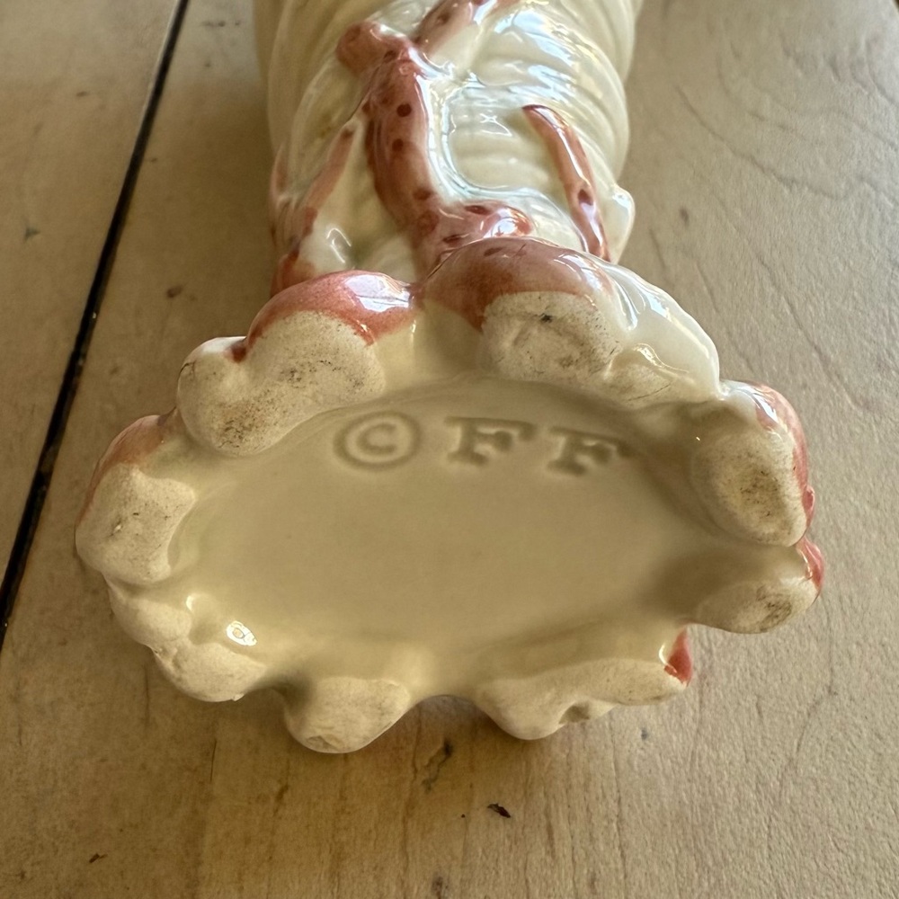 Fitz and Floyd ceramic Oceana bud vase hand painted excellent gift - Picture 5 of 16
